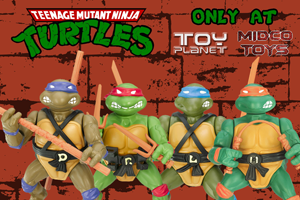 Exkluzívne Ninja Turtles akčné figúrky