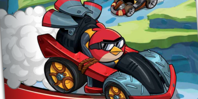 Angry Birds Go! nálepky