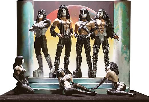 KISS akciové figúrky