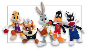 NBA Looney Tunes plyšové hračky