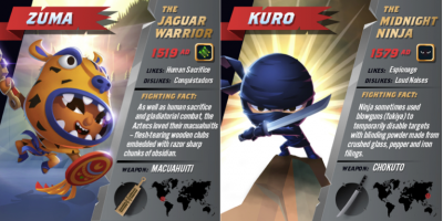 Čoskoro kartová hra World Of Warriors