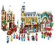 LEGO Disney Hlavná ulica s čarovnými detailmi obohacuje rodinné stavanie.