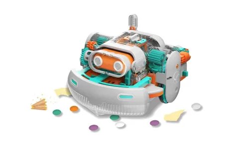 Vedecká hra Thames & Kosmos Dusty robotický vysávač