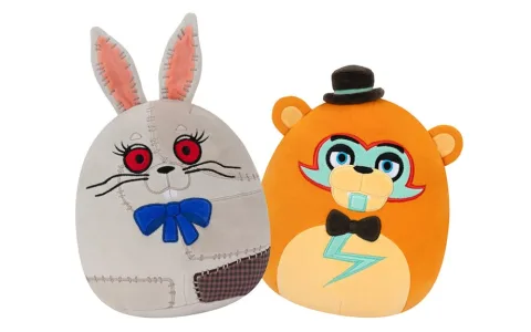 Tieto plyšáky Squishmallow z Piatich nocí u Freddyho v pizzerii sú desivo mäkké
