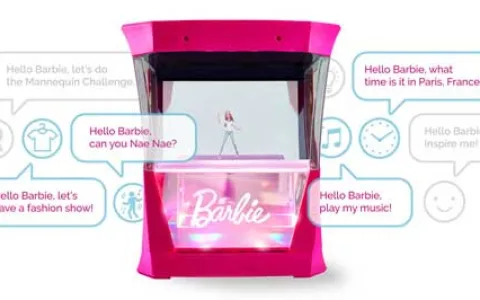 Interaktívny Hello Barbie hologram od Mattel