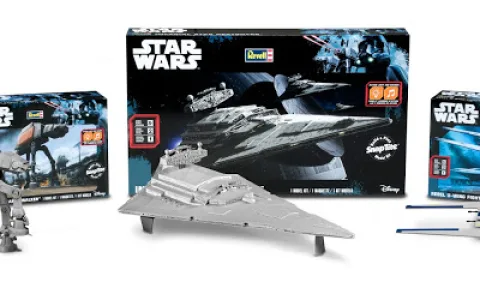 Revell Modely Star Wars dorazia na regály naraz s The Rouge One
