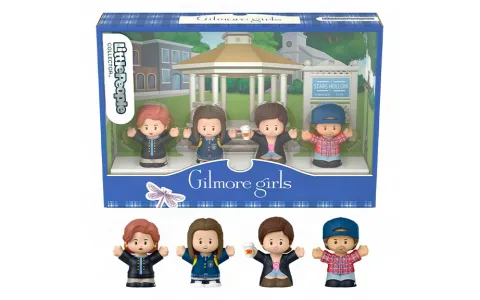 Dorazila zberateľská sada malých figúrok Mattel Fisher-Price Little People Gilmorova dievčatá.