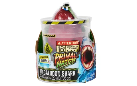 Objav praveké tvory s novou hračkou Primal Hatch Megalodon od Spin Master!