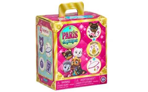 Playmates Toys rozžiaruje hru s prekvapivými balíčkami Paris & Pups