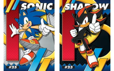 Zberateľské karty Panini Sonic the Hedgehog TCG sú na ceste