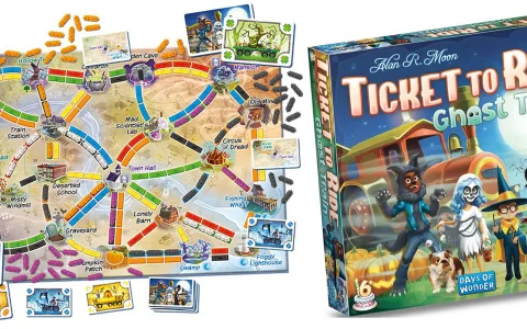 Asmodee predstavuje hru Ticket to Ride: Ghost Train