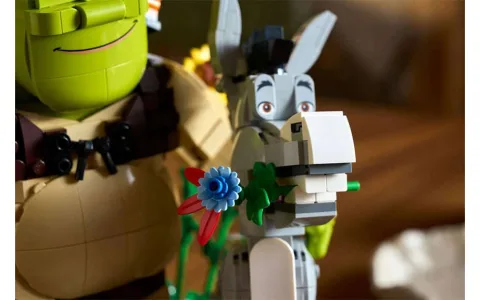 LEGO Ideas Shrek, Donkey a Puss in Boots set