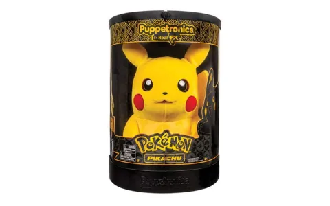 Jazwares RealFX Pokémon Pikachu Puppetronic interaktív plyš