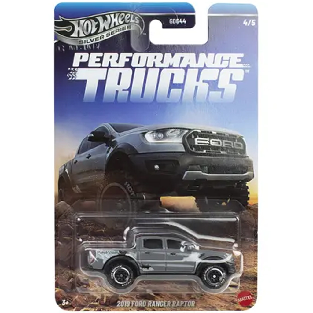 Hot Wheels Silver Series: 2019 Ford Ranger Raptor autíčko 1/64 - Mattel kép 1