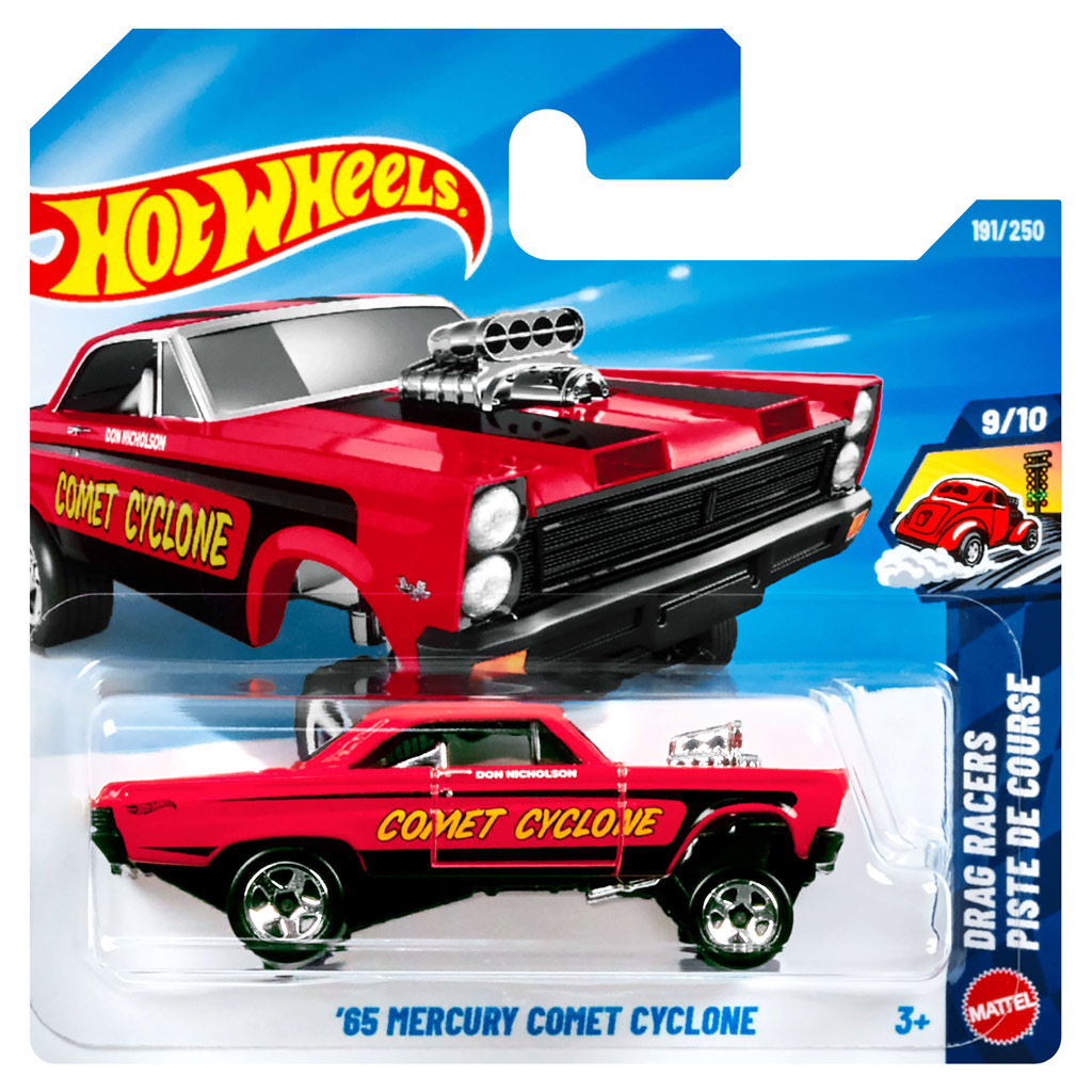 Hot Wheels: '65 Mercury Comet Cyclone autíčko 1/64 - Mattel kép 1