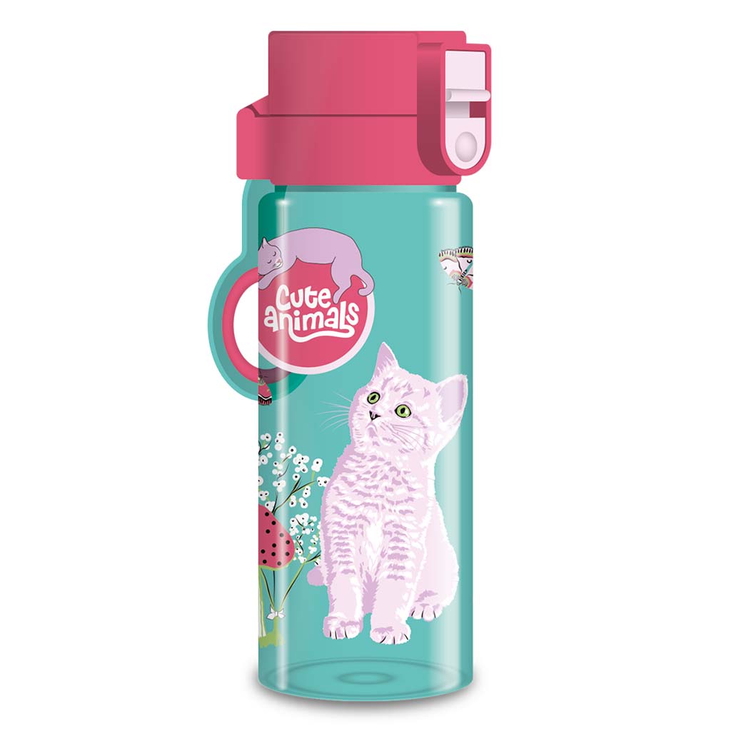 Ars Una: Cute Animals Kitten fľaša bez BPA 475 ml kép 1