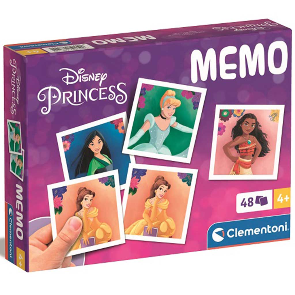 Disney Princezné pamäťová hra 48ks - Clementoni kép 1
