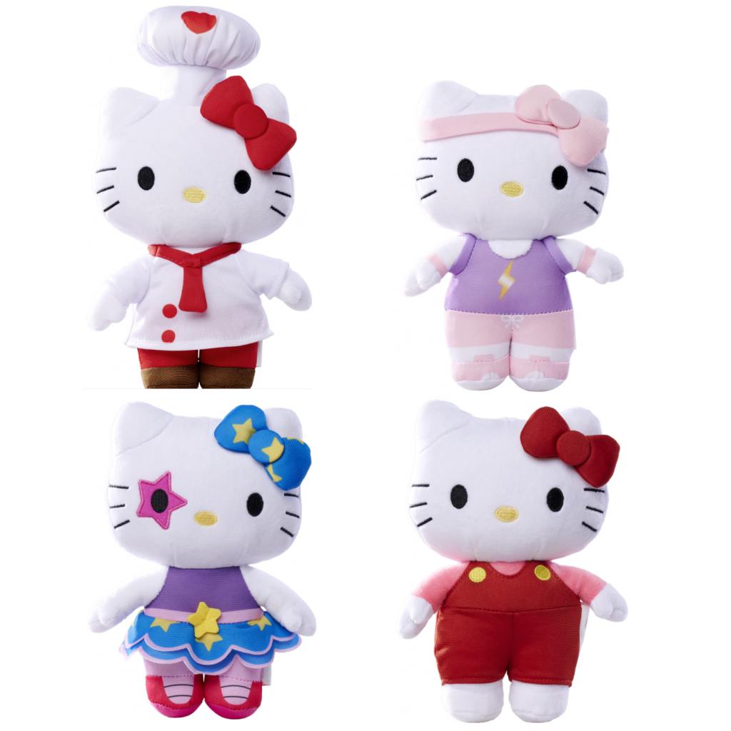 Simba Peluche Hello Kitty 20 Cm - Modello Super Style Casuale (4 Versioni) - 2
