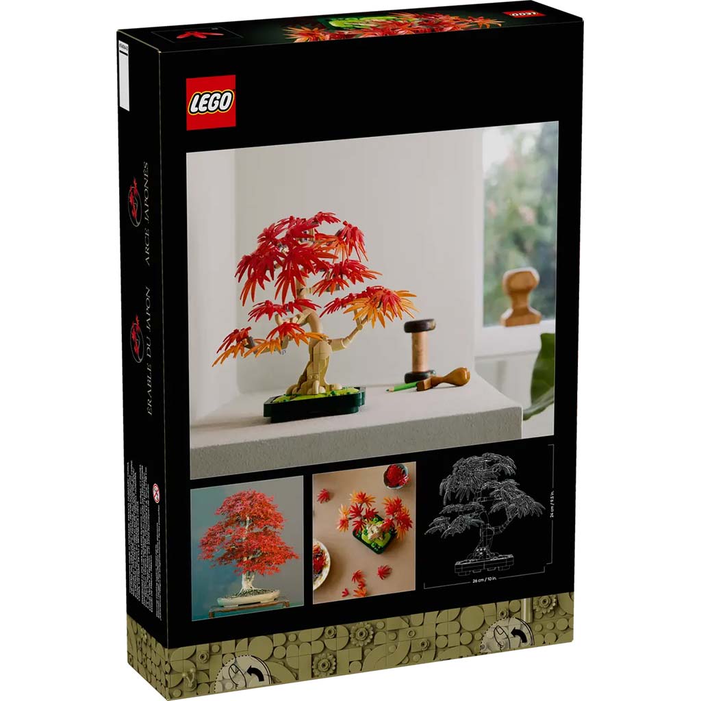 LEGO® Botanicals: Bonsaj japonského javora s červenými listami (10348) kép 7