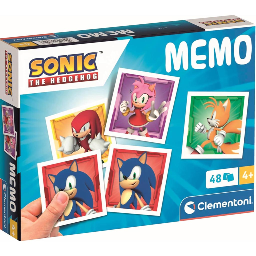 Sonic 48-dielna pamäťová hra - Clementoni kép 1