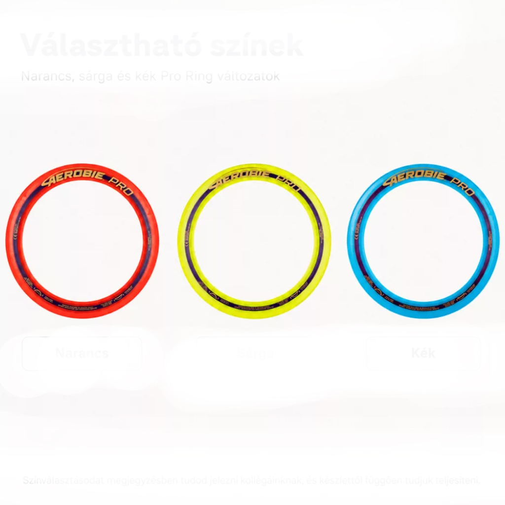 Aerobie: Pro Ring frisbee 33cm v rôznych farebných variantoch 1ks kép 3