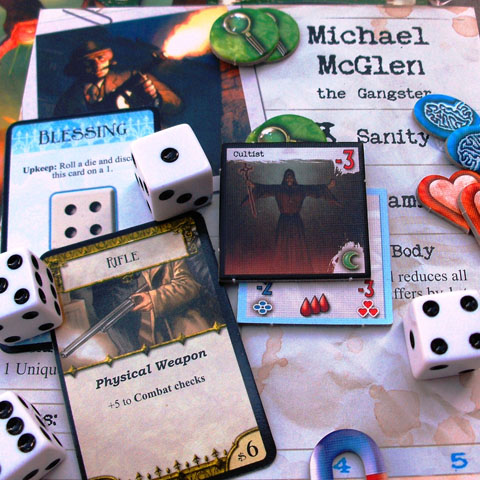 Arkham Horror spoločenská hra (v maďarskom jazyku) kép 4