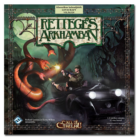 Arkham Horror spoločenská hra (v maďarskom jazyku) kép 1