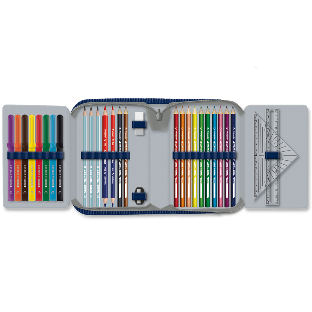 Ars Una: Geek rozkladací plnený peračník 12,8x19,3x3,6 cm kép 2