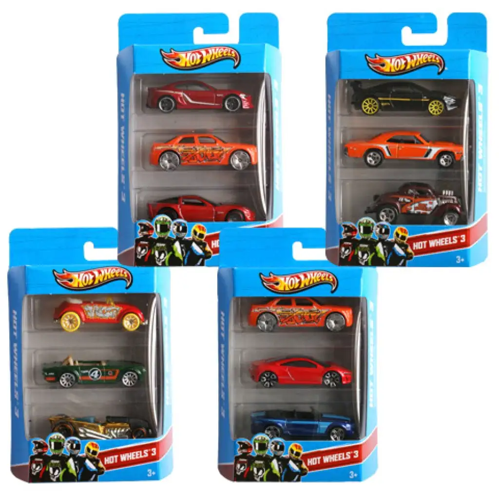 Autíčka Hot Wheels 3ks kép 1
