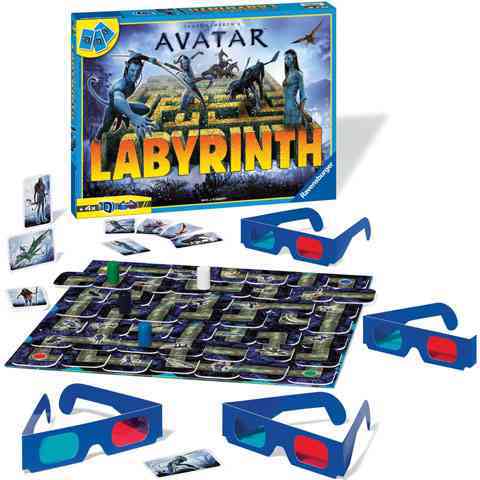 Avatar 3D labyrint spoločenská hra - Ravensburger kép 1