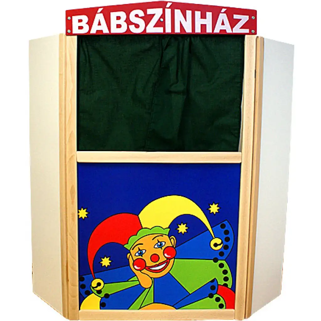 Bábkové divadlo drevené kép 2