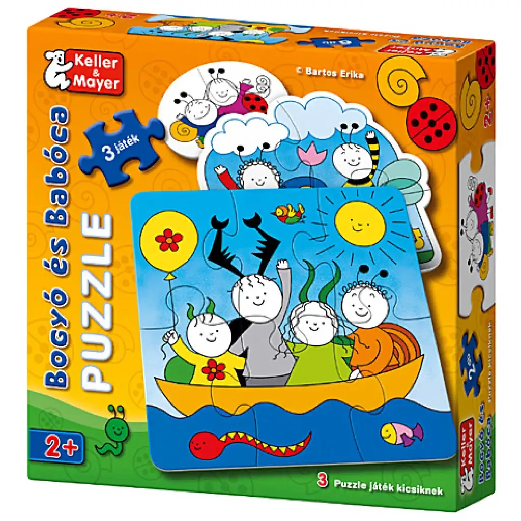 Baby puzzle Bambuľko a Bulienka kép 1