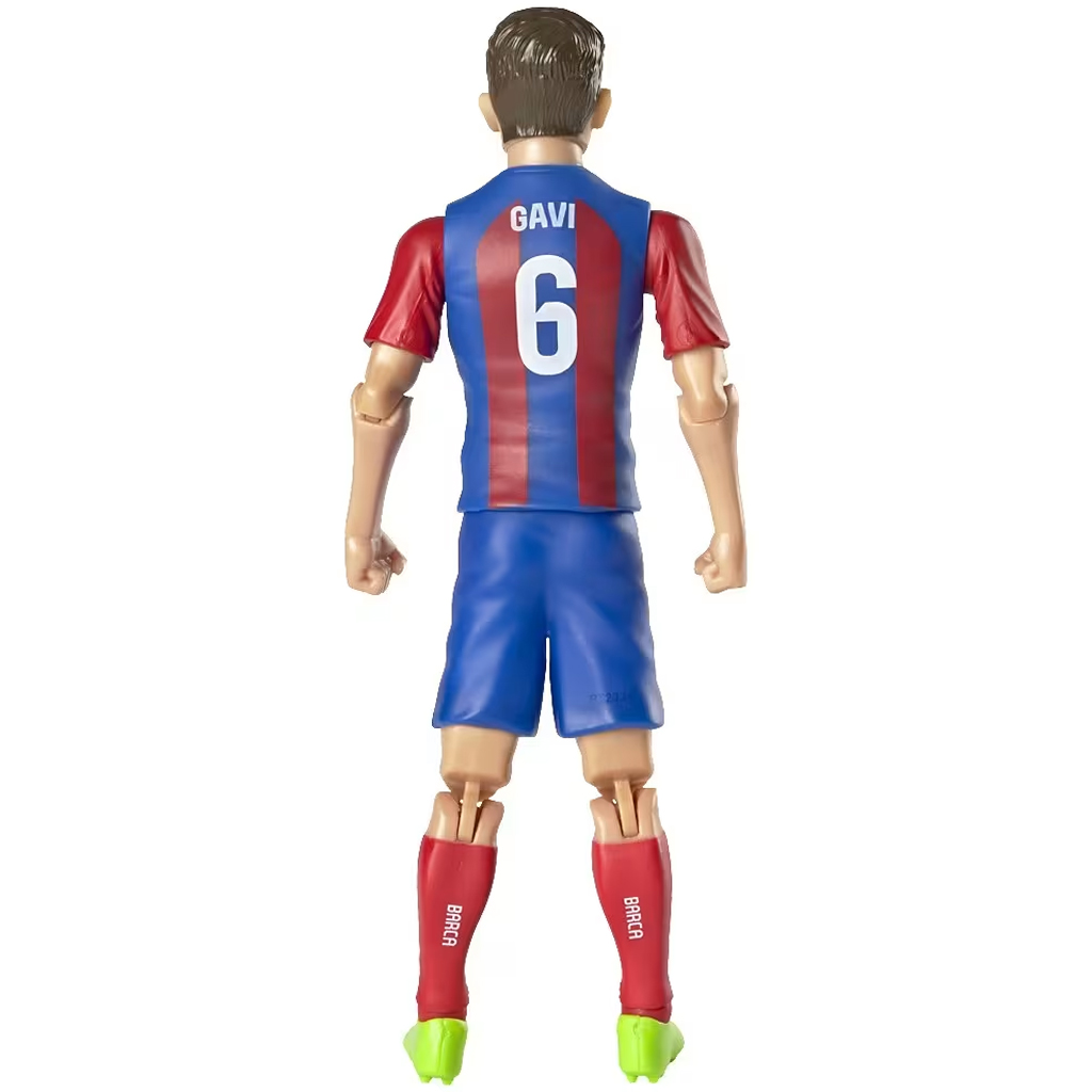 Futbalista akčná figura, 20 cm - FC Barcelona, Gavi s číslom 6 kép 3