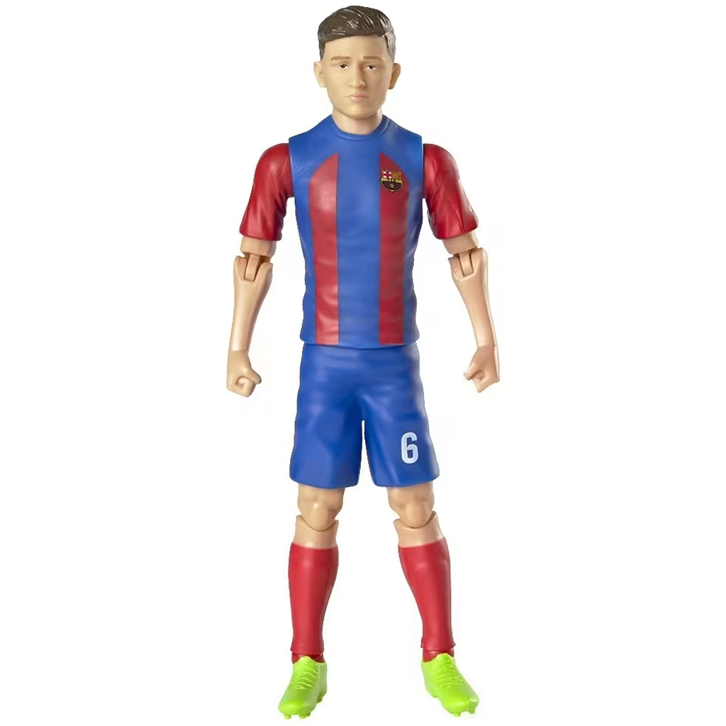 Futbalista akčná figura, 20 cm - FC Barcelona, Gavi s číslom 6 kép 2