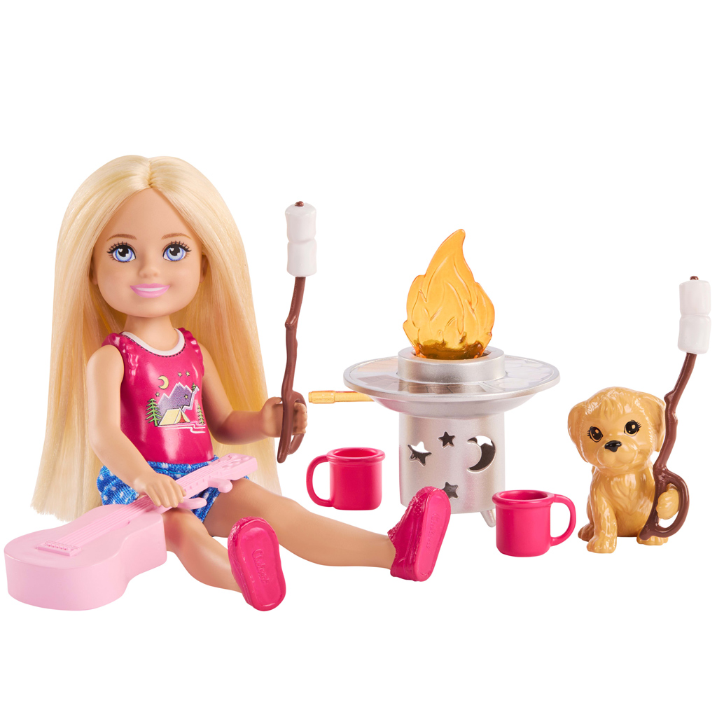 Barbie: Chelsea bábika grilovačná hracia súprava - Mattel kép 3