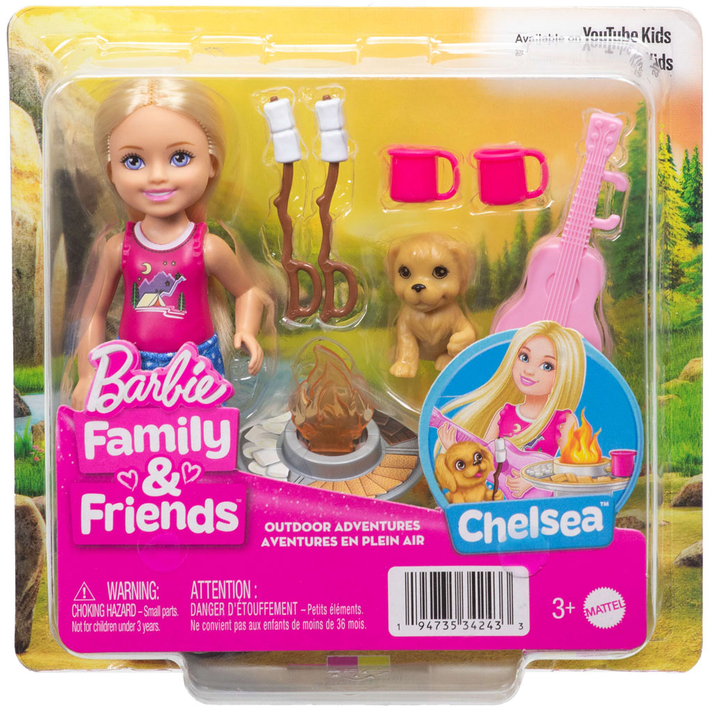 Barbie: Chelsea bábika grilovačná hracia súprava - Mattel kép 1