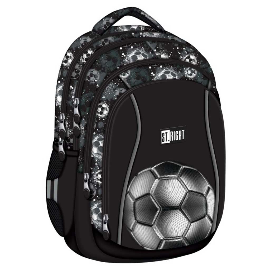 St.Right Silver Goal školská taška, batoh BP04 43x32x20cm kép 1