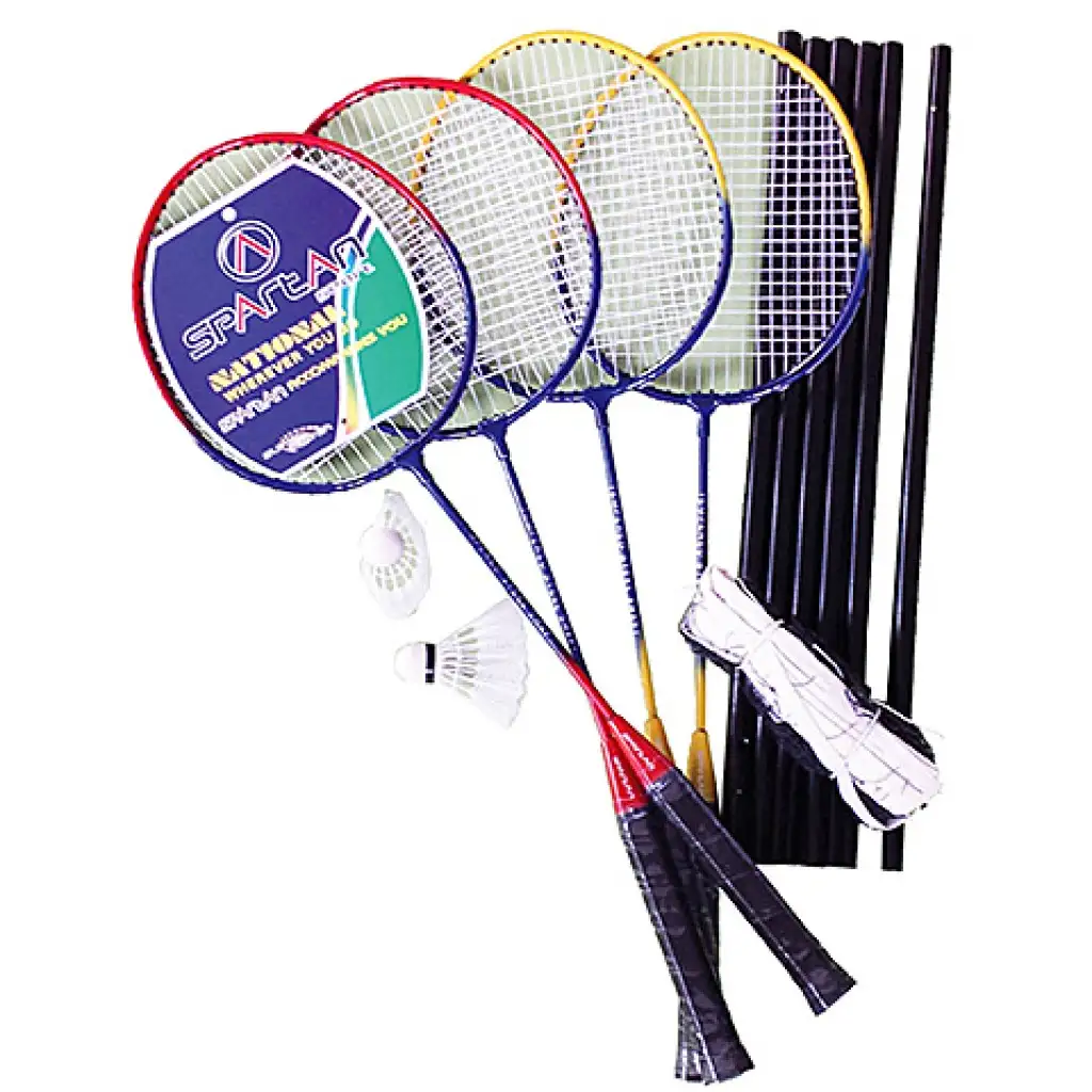 Bedmintonový set so 4 raketami - Spartan kép 1