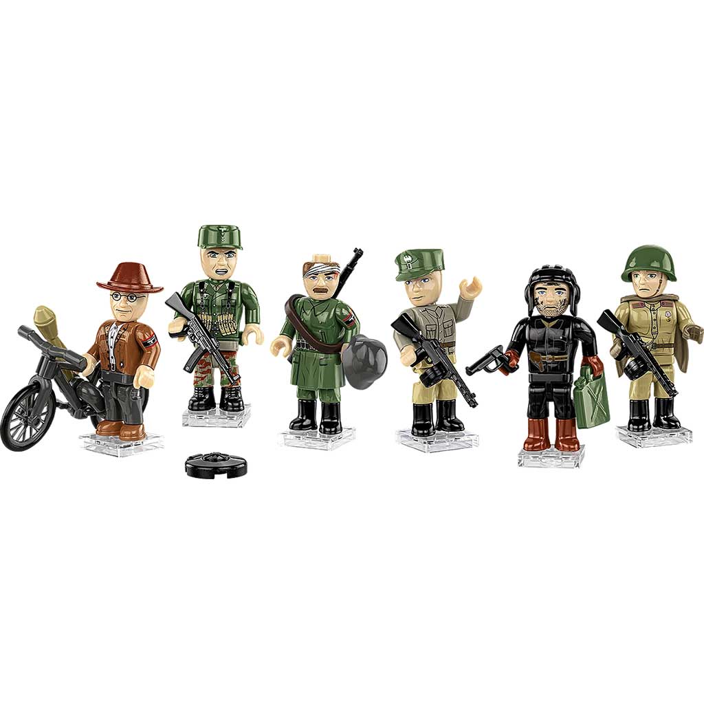 COBI: WWII Berlínsky bojový figurkový set (2064) kép 3