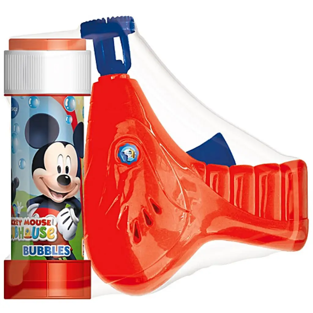 Bublifuková pištoľ Mickey Mouse + 60ml bublifuková náplň kép 1
