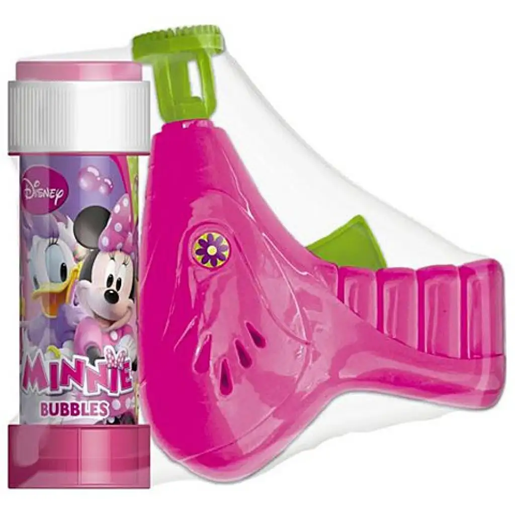 Bublifuková pištoľ Minnie Mouse + 60ml bublifuková náplň kép 1