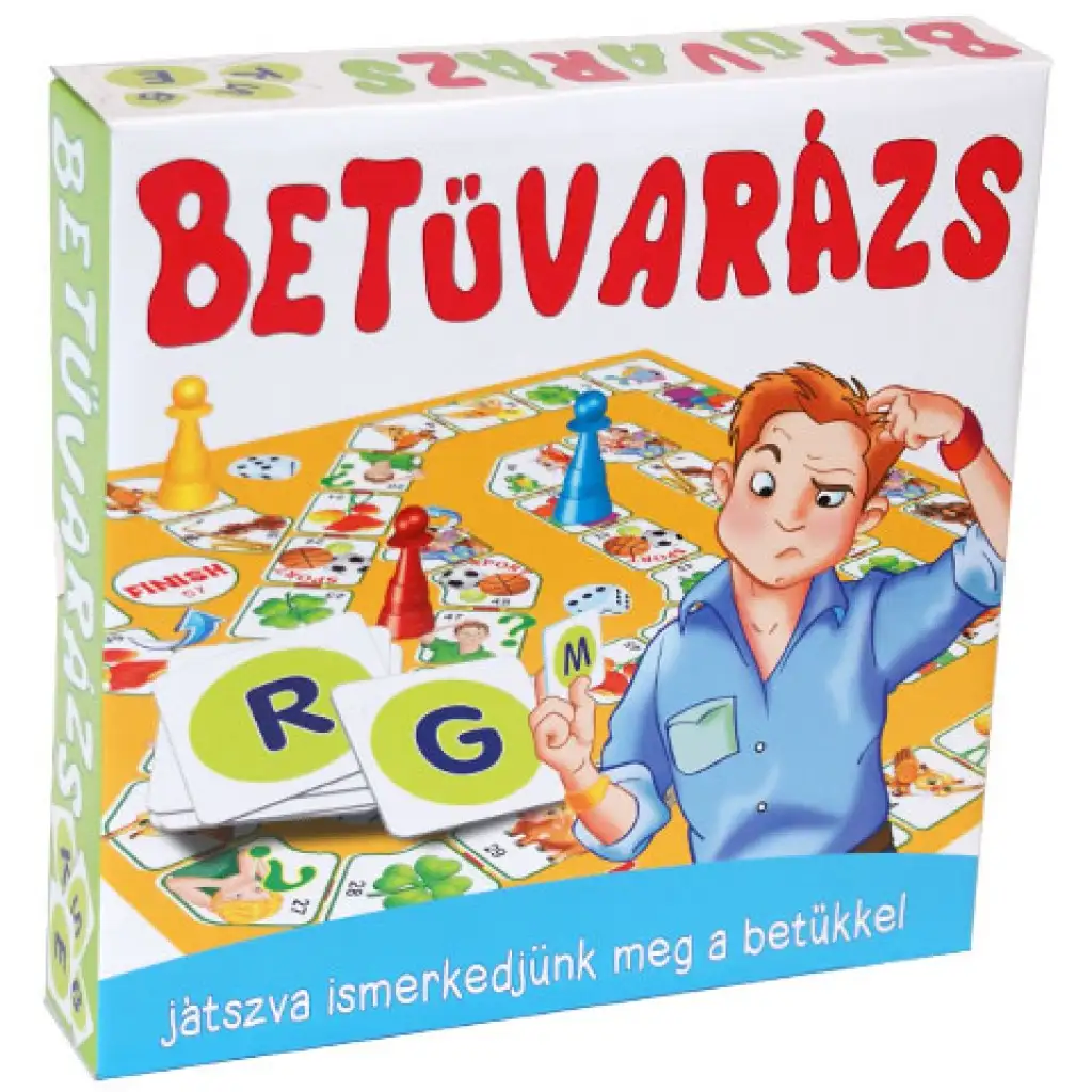 Čarovná abeceda spoločenská hra (v maďarskom jazyku) - D-Toys kép 1