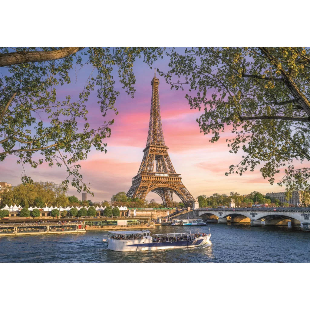 HQC Eiffelova veža, Paríž 3000-dielny puzzle - Clementoni kép 2
