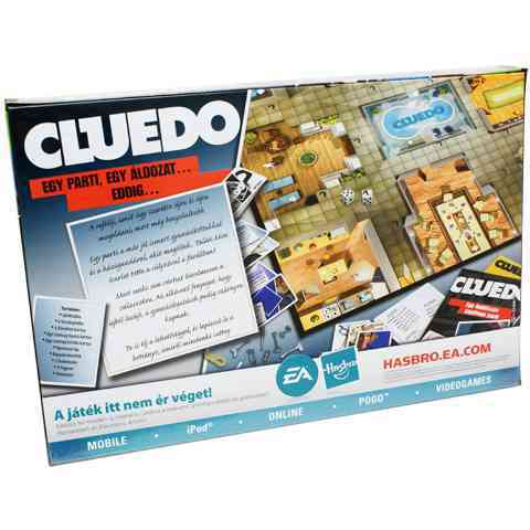 Cluedo odhaľte tajomstvo spoločenská hra - Hasbro kép 2