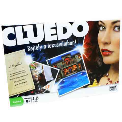 Cluedo odhaľte tajomstvo spoločenská hra - Hasbro kép 1