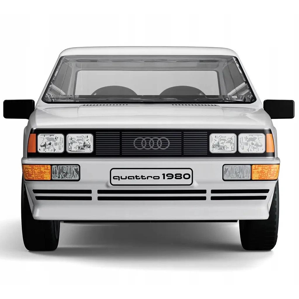 COBI: Audi Quattro 1980 biele auto stavebnica (24665) kép 2
