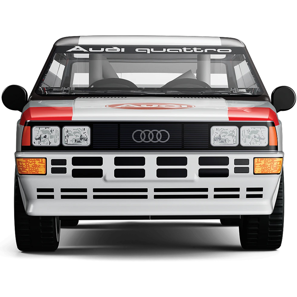 COBI: Audi Quattro Group 4 auto stavebnica (24666) kép 4