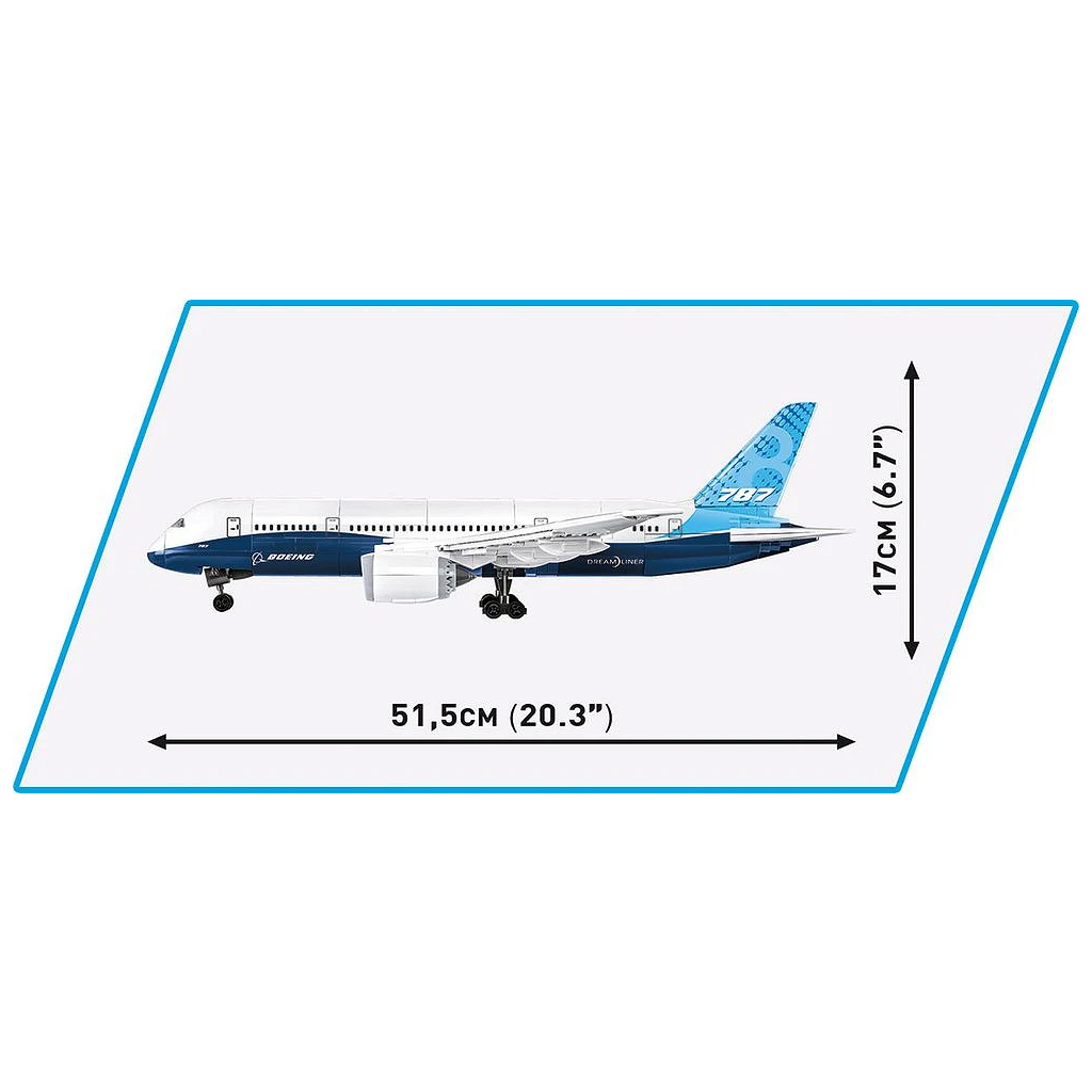 COBI: Boeing 787 Dreamliner lietadlo stavebnica (26603) kép 4