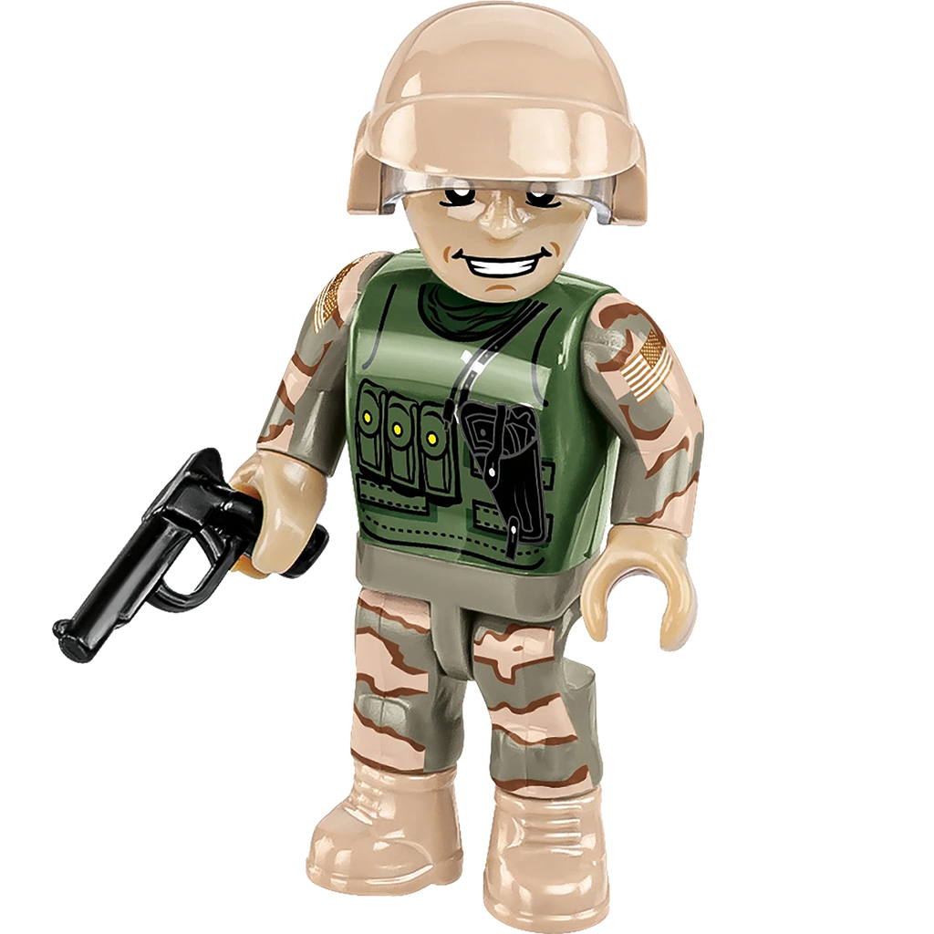COBI: Ozbrojené sily M1A2 Abrams stavebnica (2632) kép 5