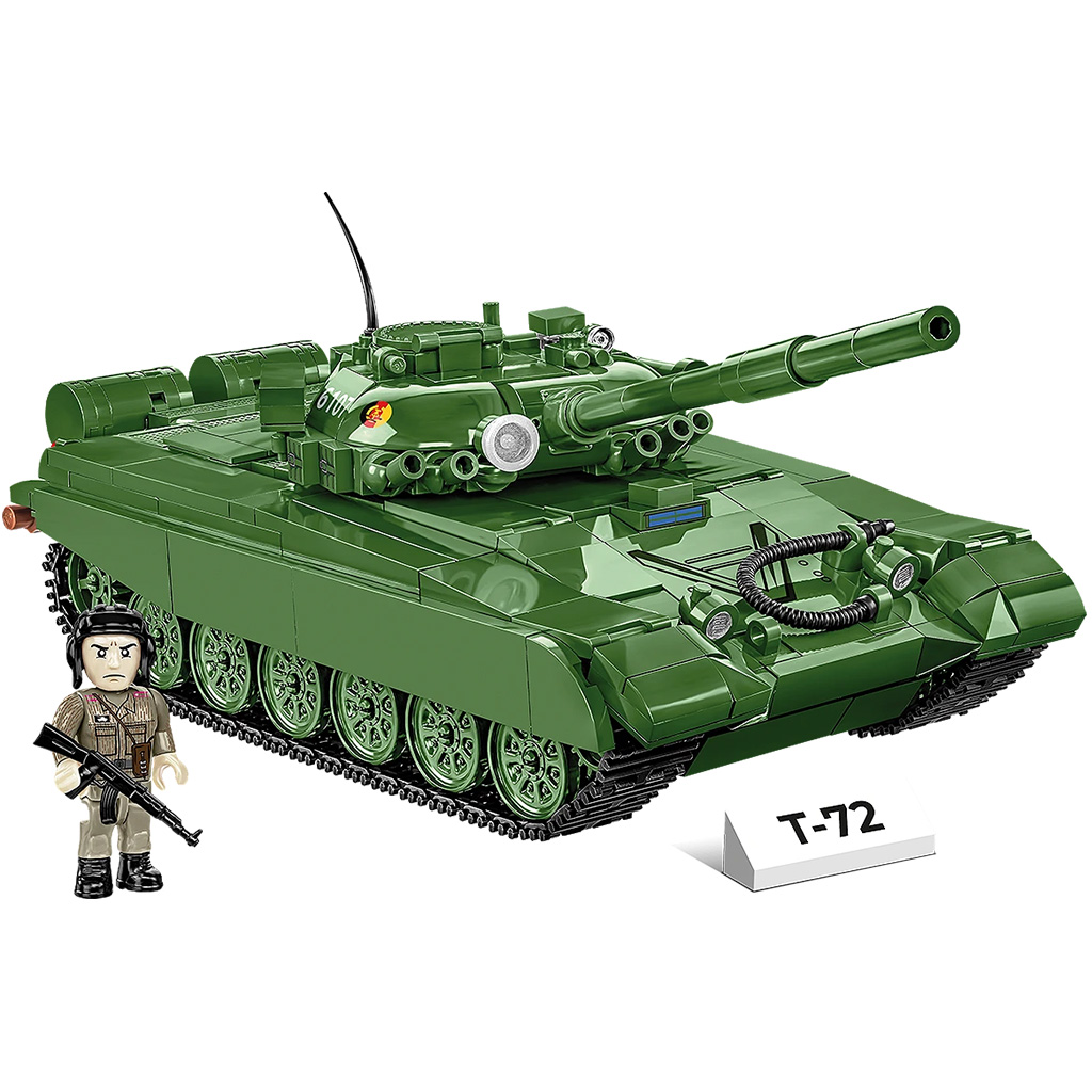 COBI: Ozbrojené sily T-72 (Východné Nemecko/Sovietsky zväz) tanková stavebnica (2625) kép 2